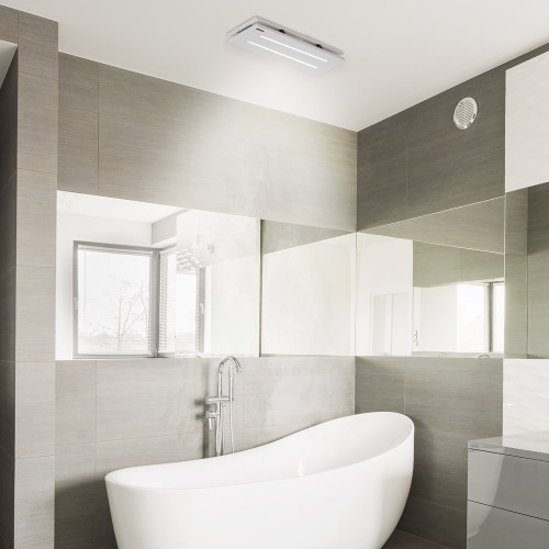 Powerful Bathroom Extractor Fans - 950mm - White